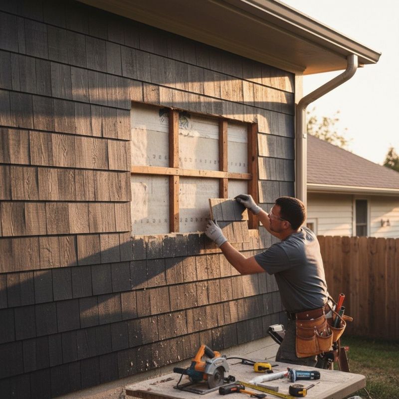 Board Siding Repair