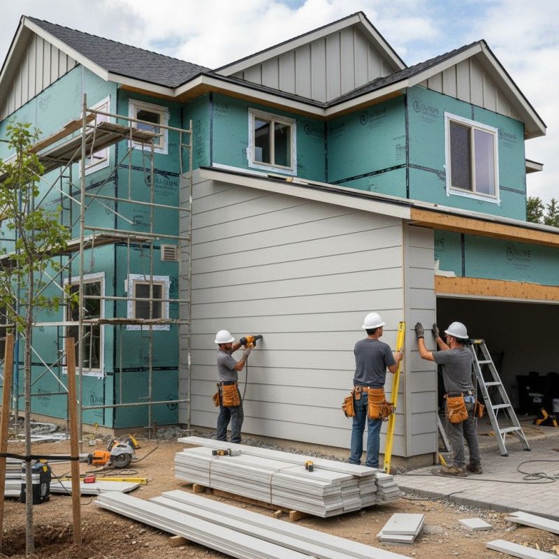 Wood Siding Installation