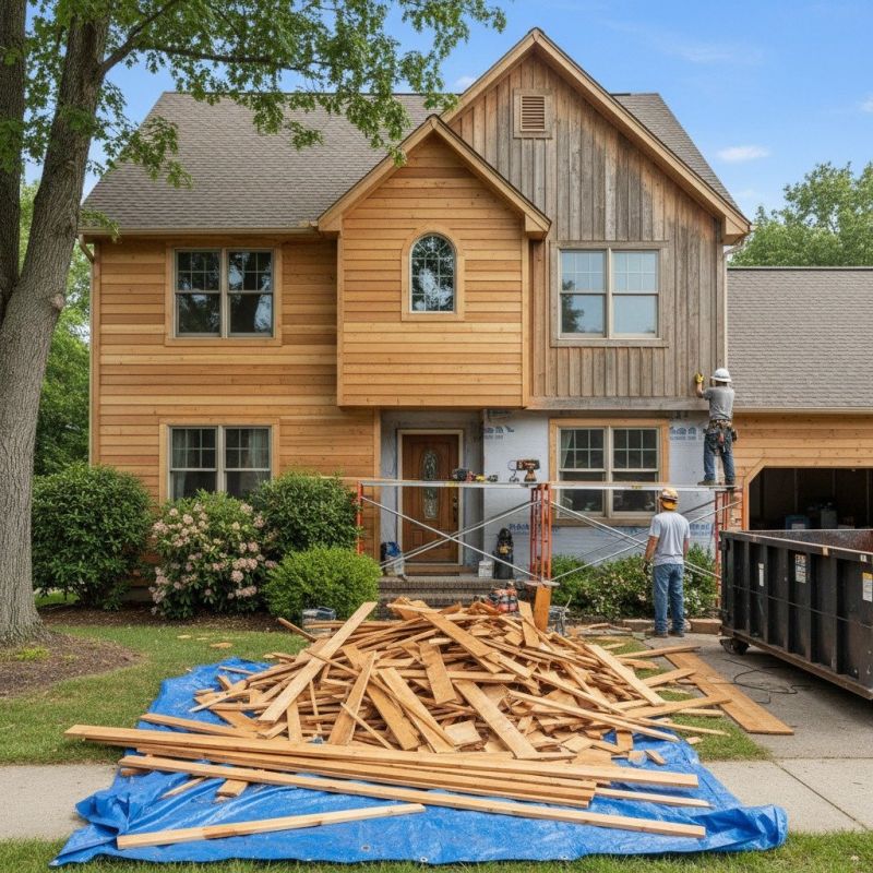 Wood Siding Replacement